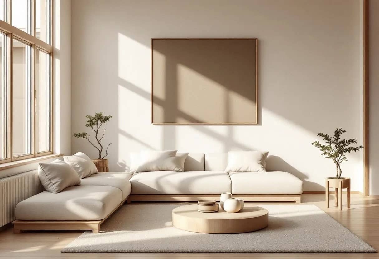 AI room design transformation 1 - before and after interior design using artificial intelligence