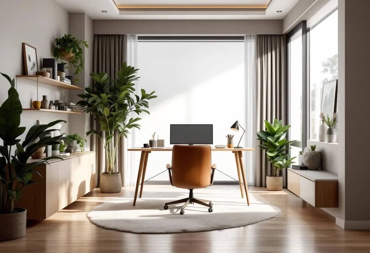 AI room design transformation 4 - before and after interior design using artificial intelligence