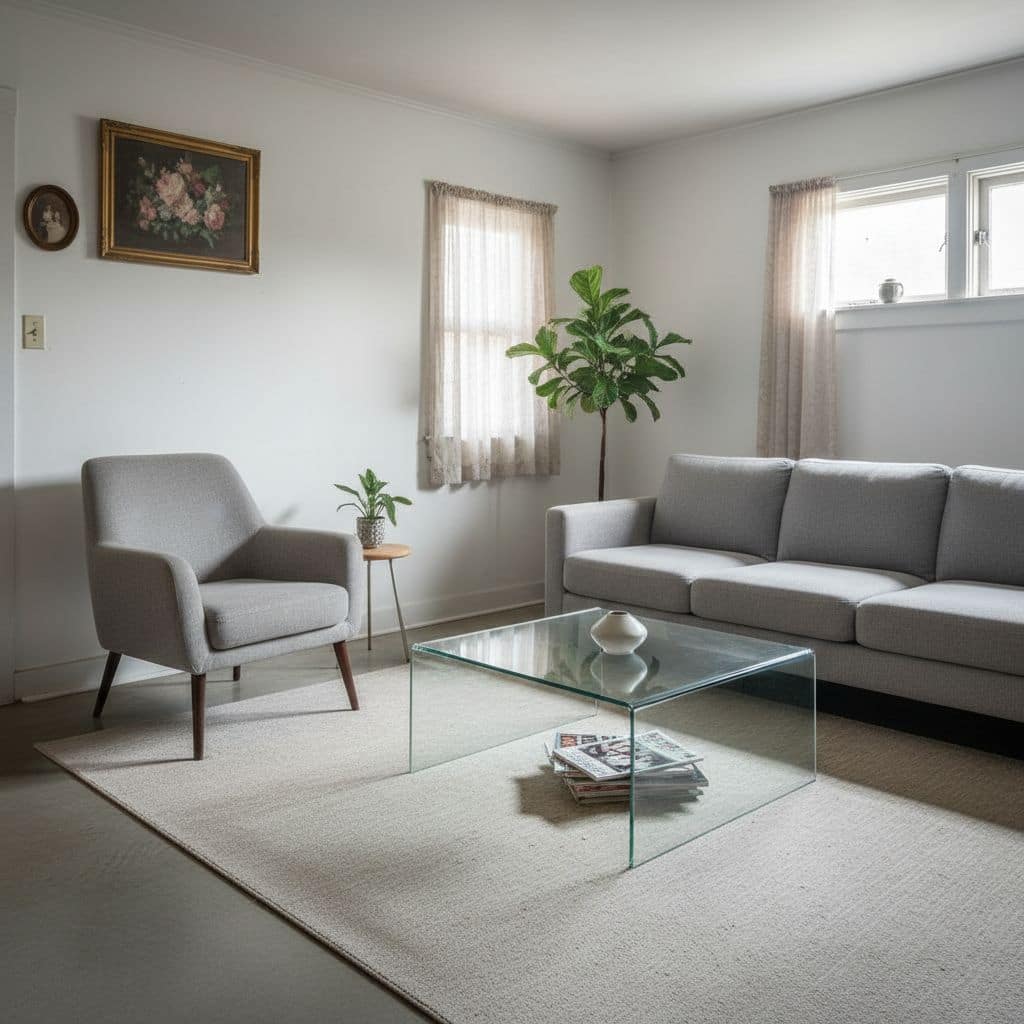 Modern Scandinavian AI room design style