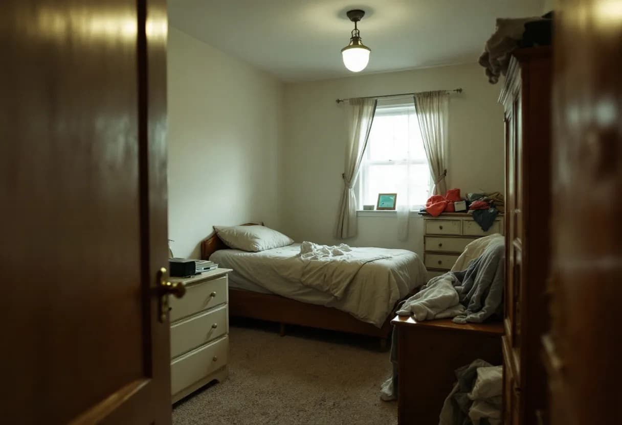 Bedroom: Small Space, Big Impact before transformation