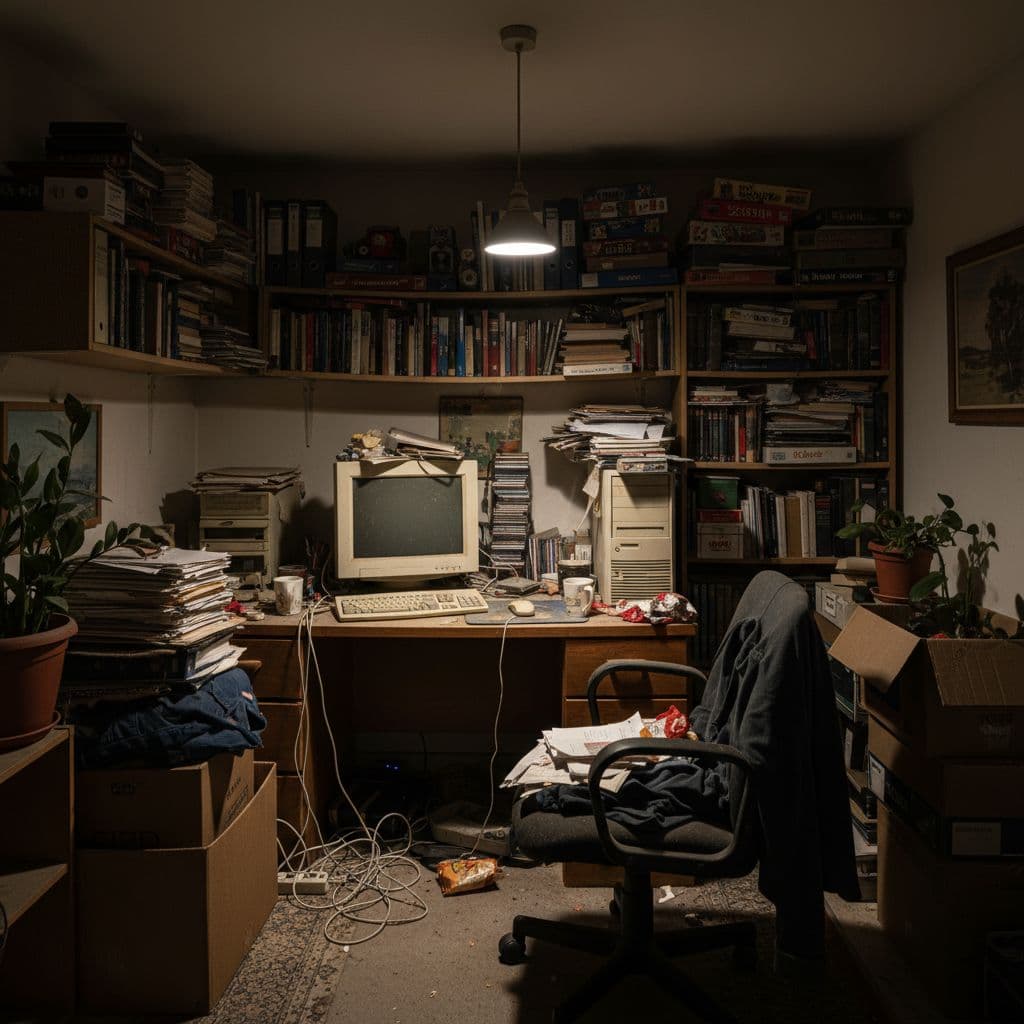 Home Office before transformation