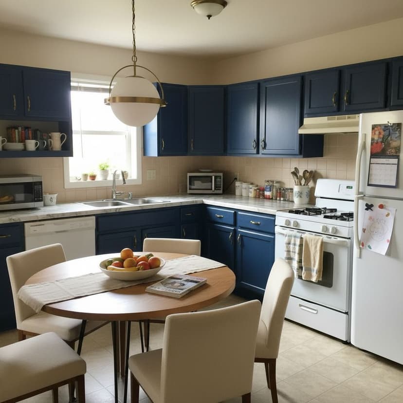 After: Small Kitchen AI Room Design into Functional Showpiece