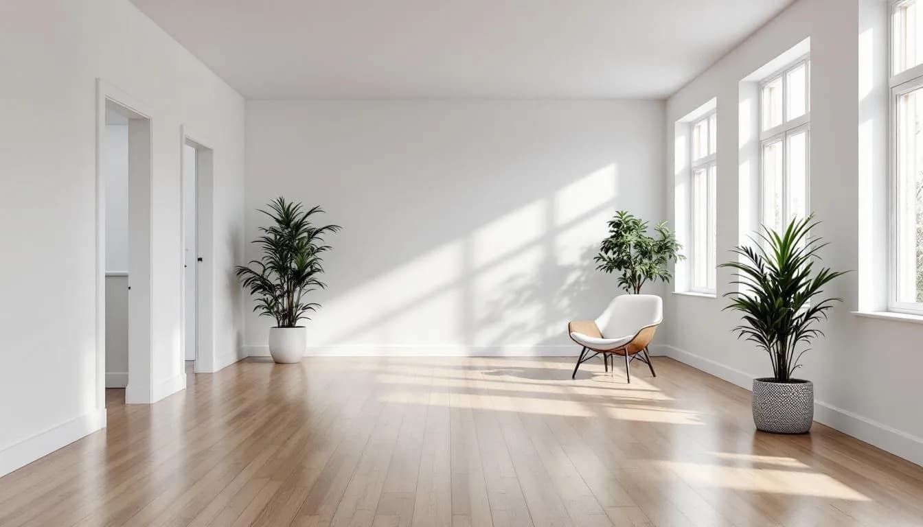 Original room before makeover