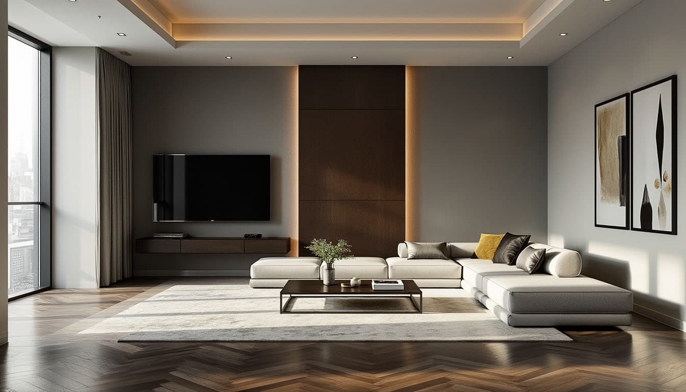 AI-generated Modern style room design