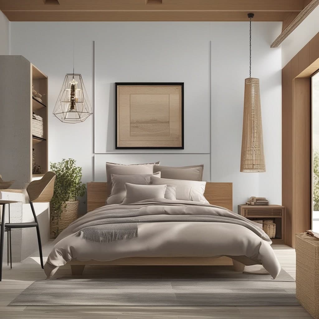 Ancient Modern interior design style example
