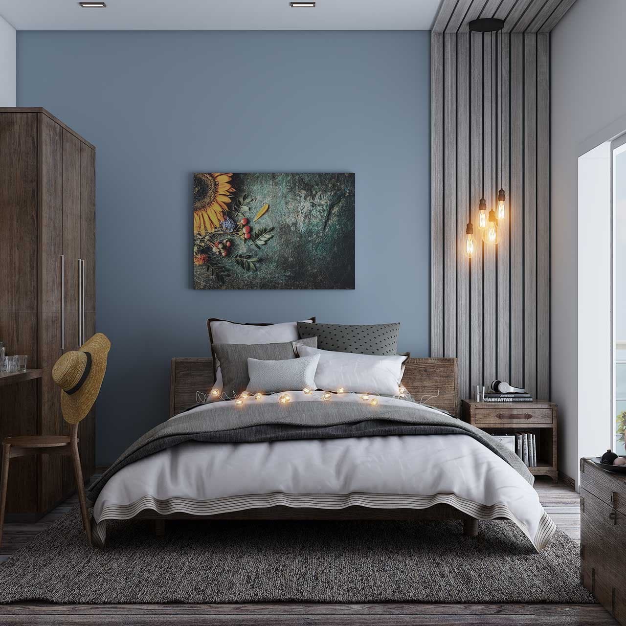 Room before AI room design transformation