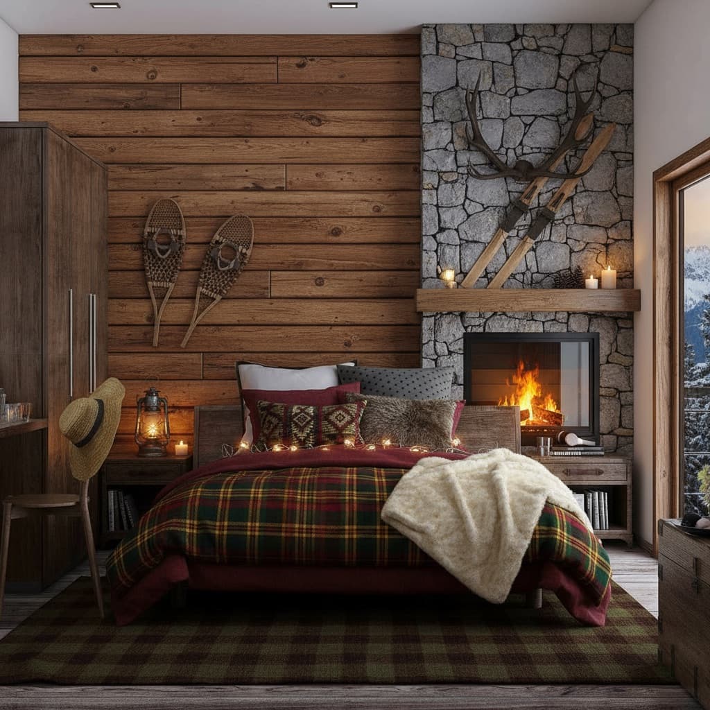 Mountain Cabin interior design style example