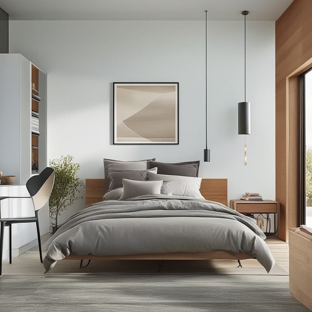 Mystic Modern interior design style example
