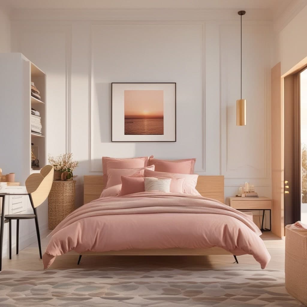 Sunset Glow interior design style example