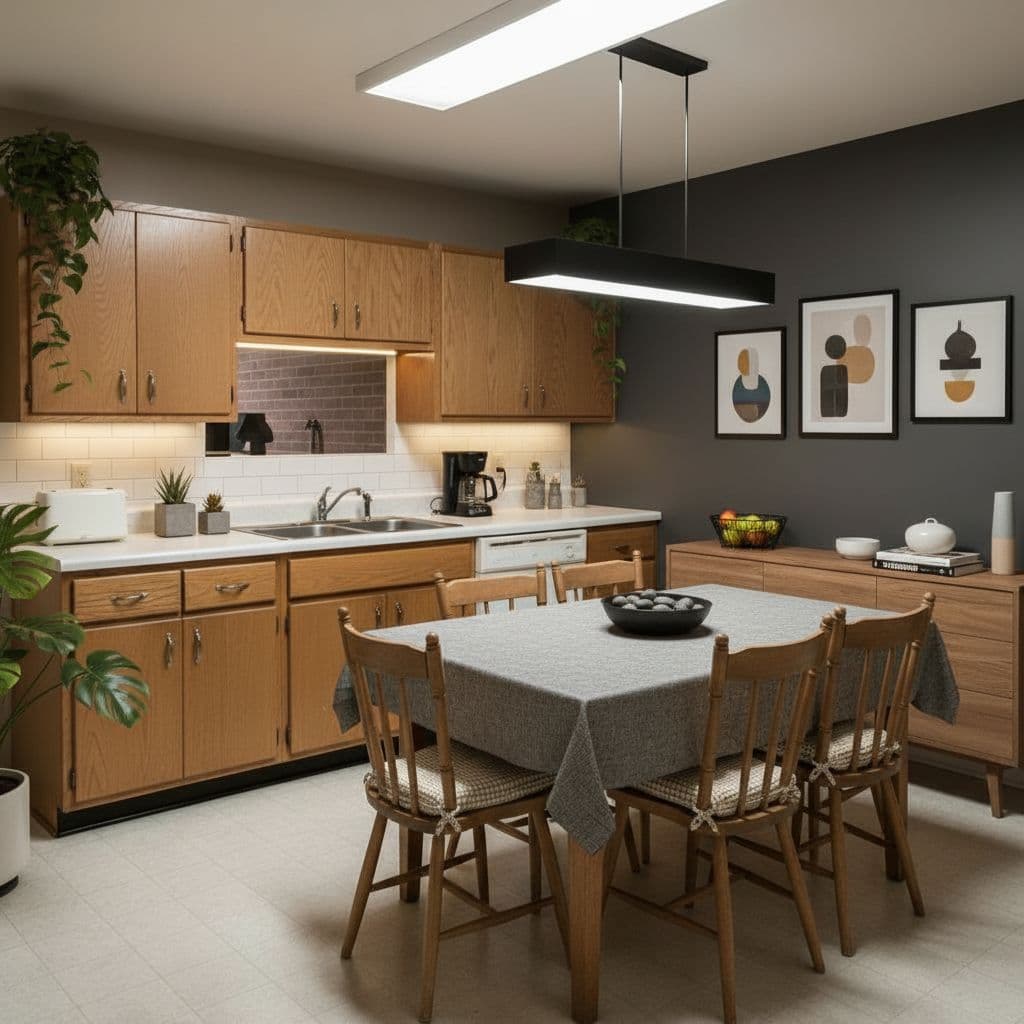 Contemporary AI room design style