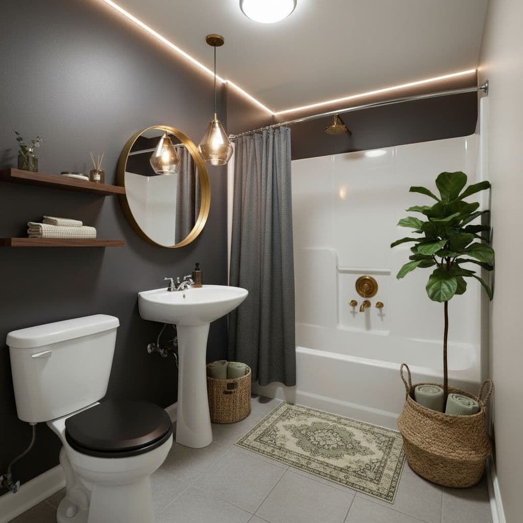 Modern Spa AI room design style