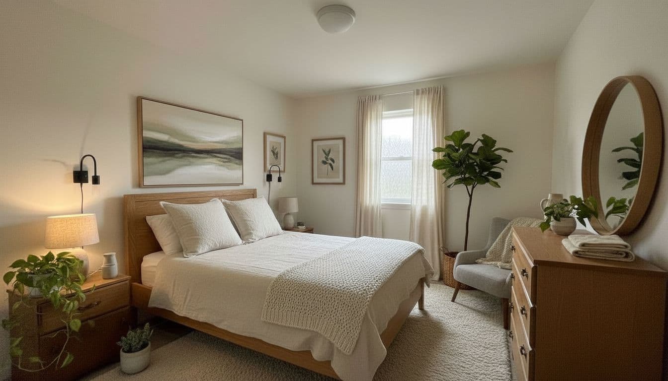 Scandinavian AI room design style