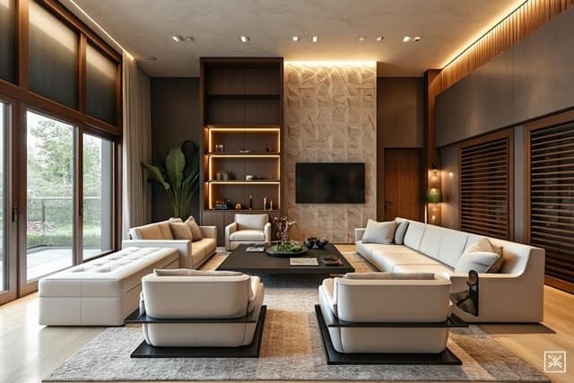 After: Luxury Home Interior Generation