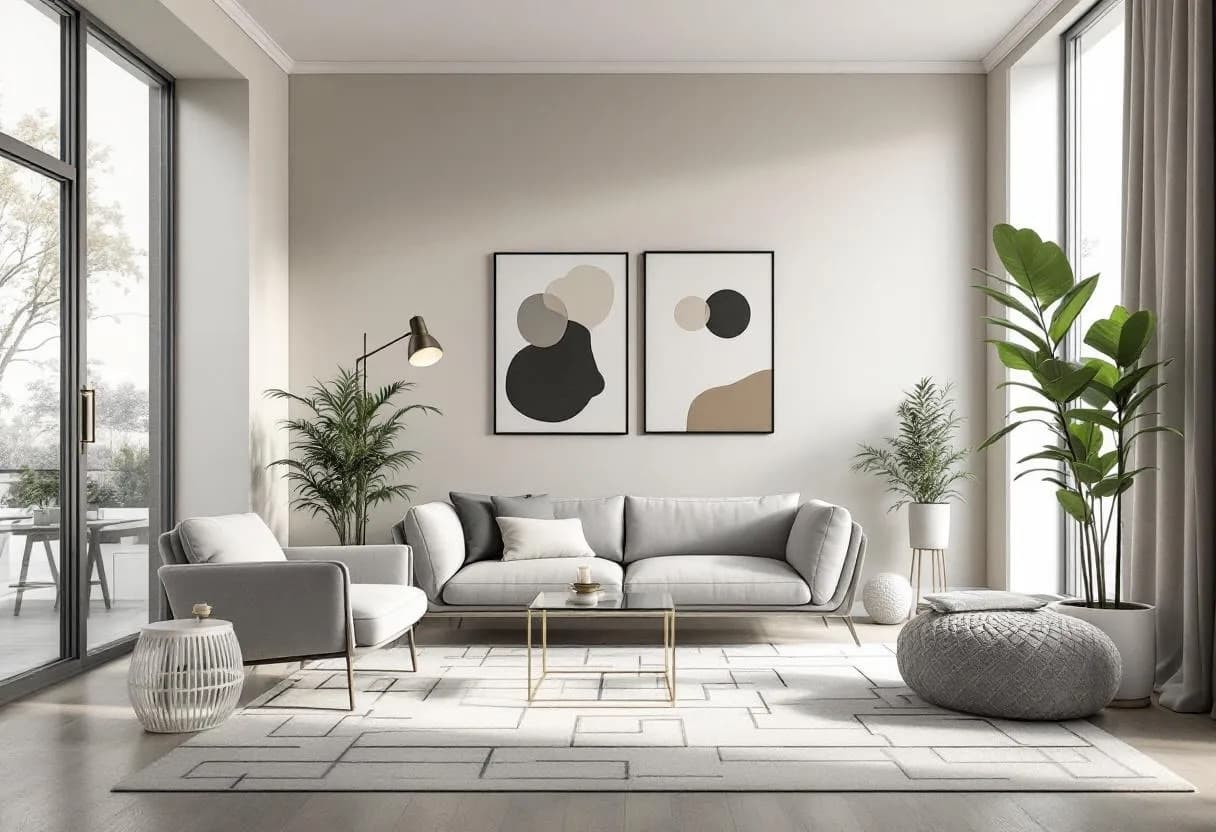Modern Contemporary Living Room