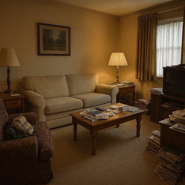 Living Room before simple interior design