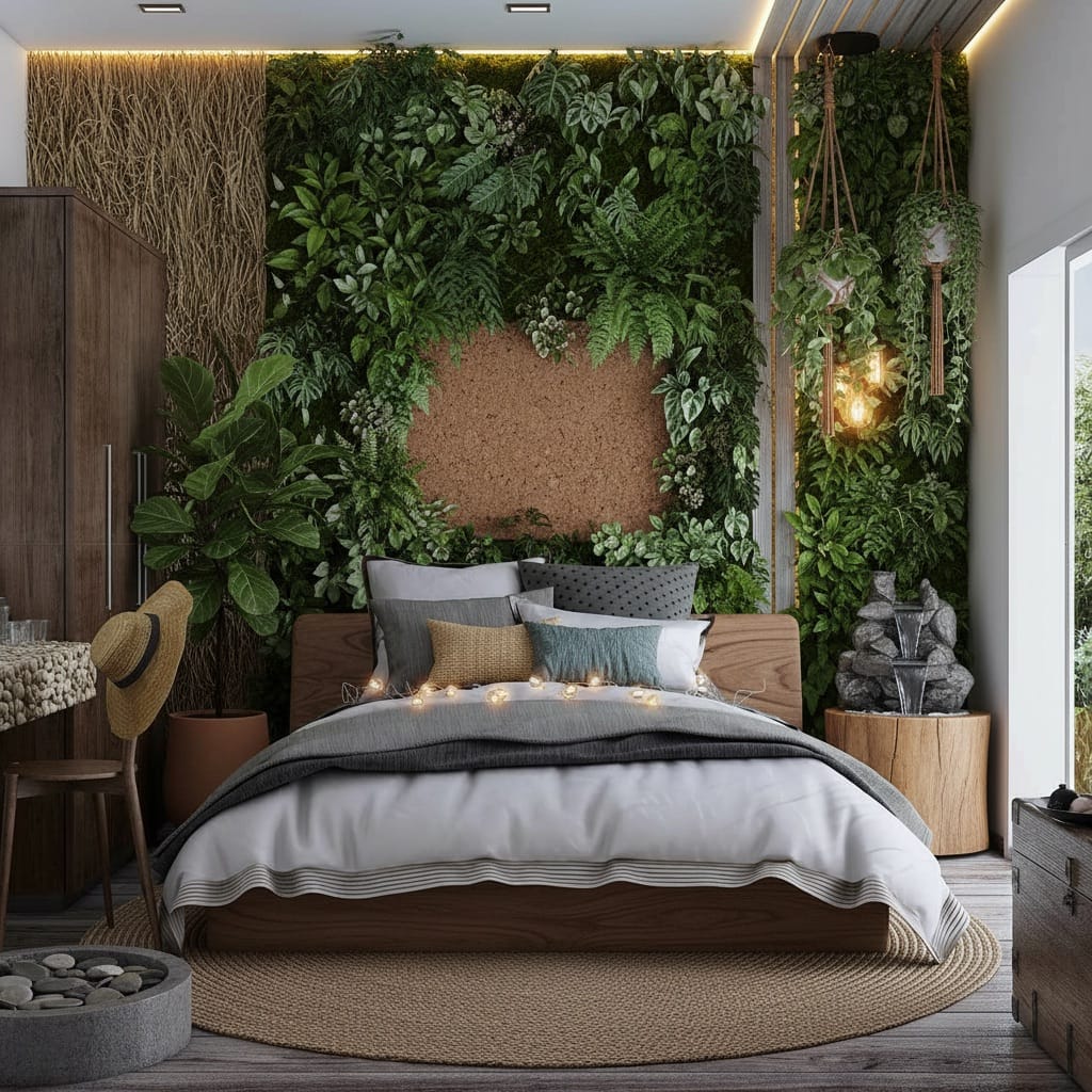 Spring Bloom AI room design style