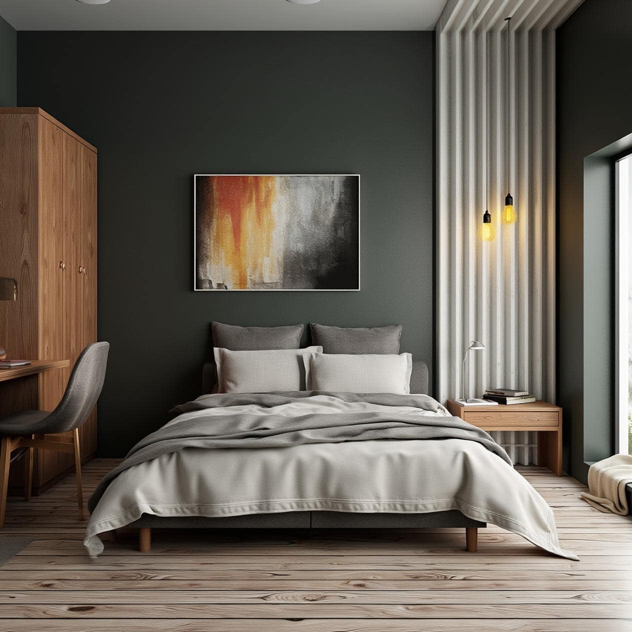 AI room design transformation 2 - premium interior design using artificial intelligence