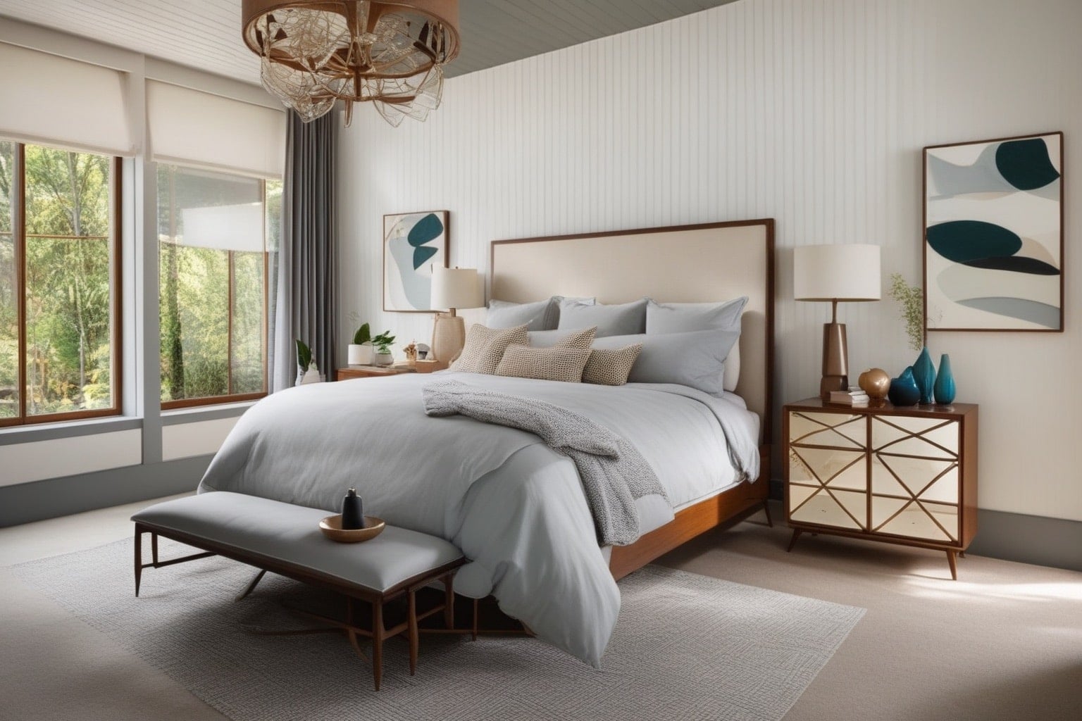 AI room design transformation 4 - premium interior design using artificial intelligence