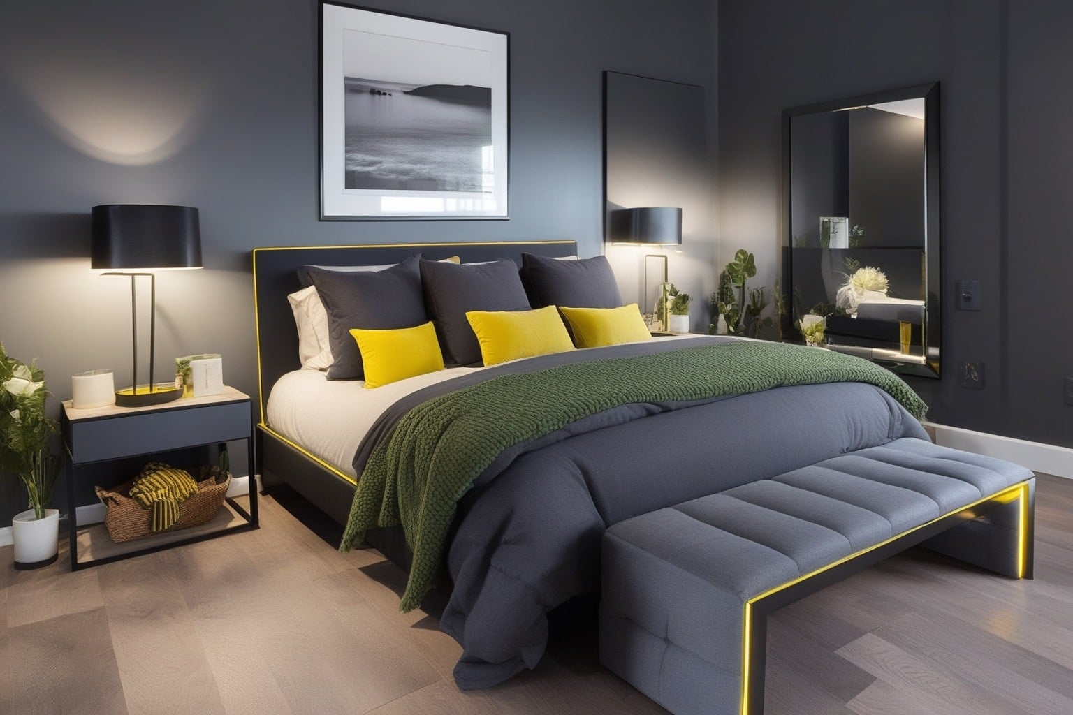 AI room design transformation 3 - premium interior design using artificial intelligence