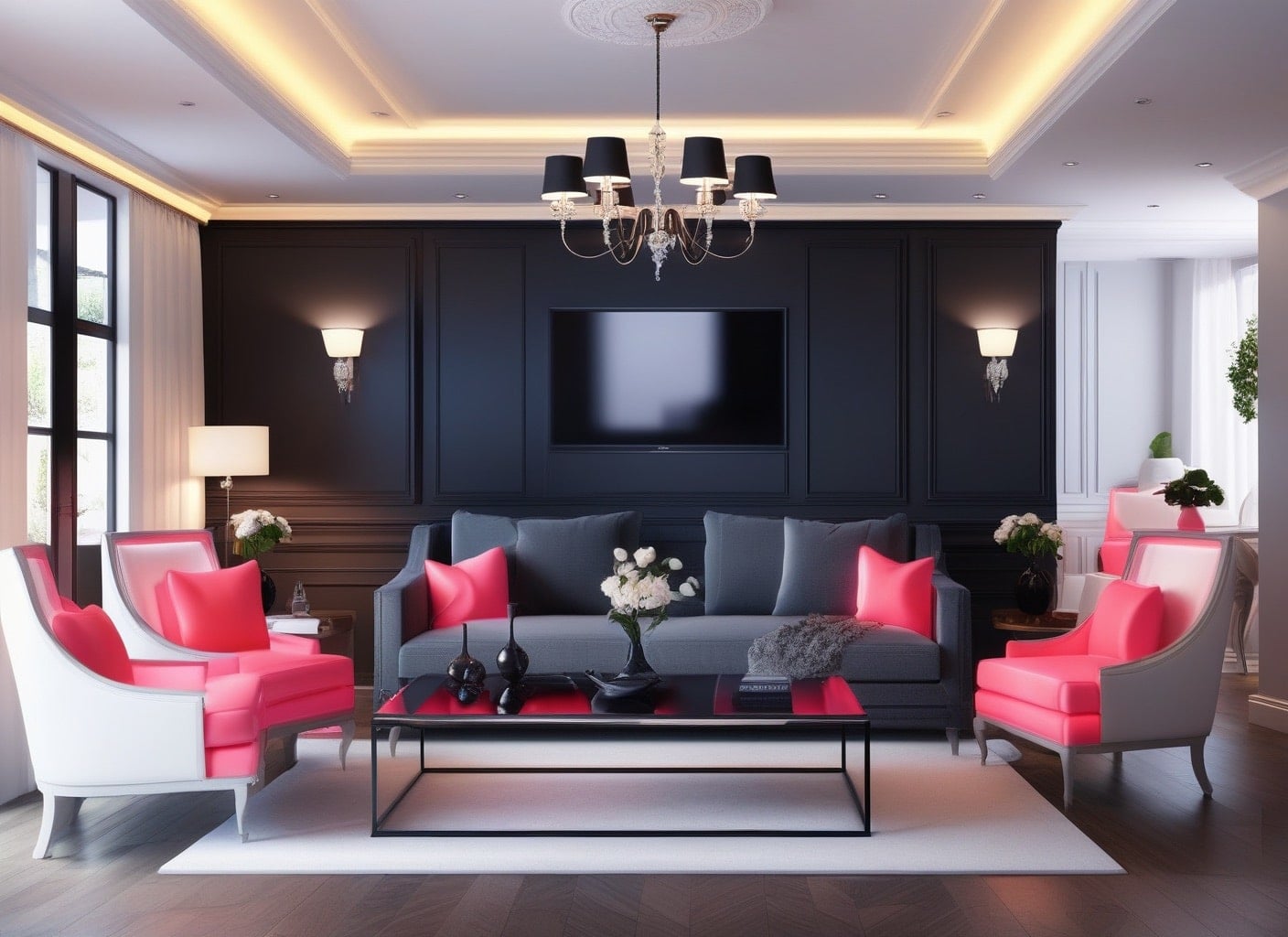 AI room design transformation 10 - premium interior design using artificial intelligence