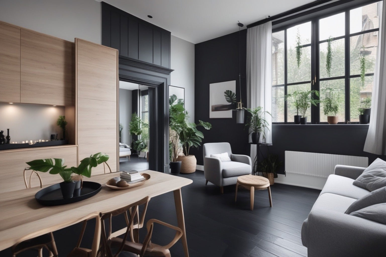 AI room design transformation 11 - premium interior design using artificial intelligence