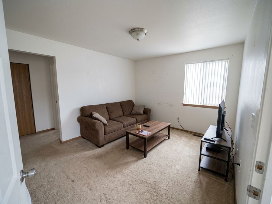 Before AI room design transformation — Modern Minimalist