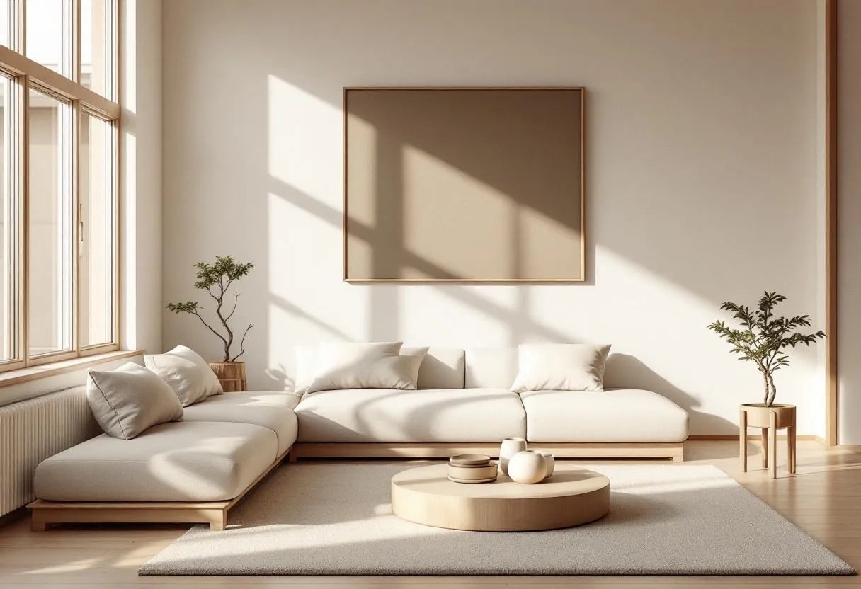AI room design transformation 1 - before and after interior design using artificial intelligence