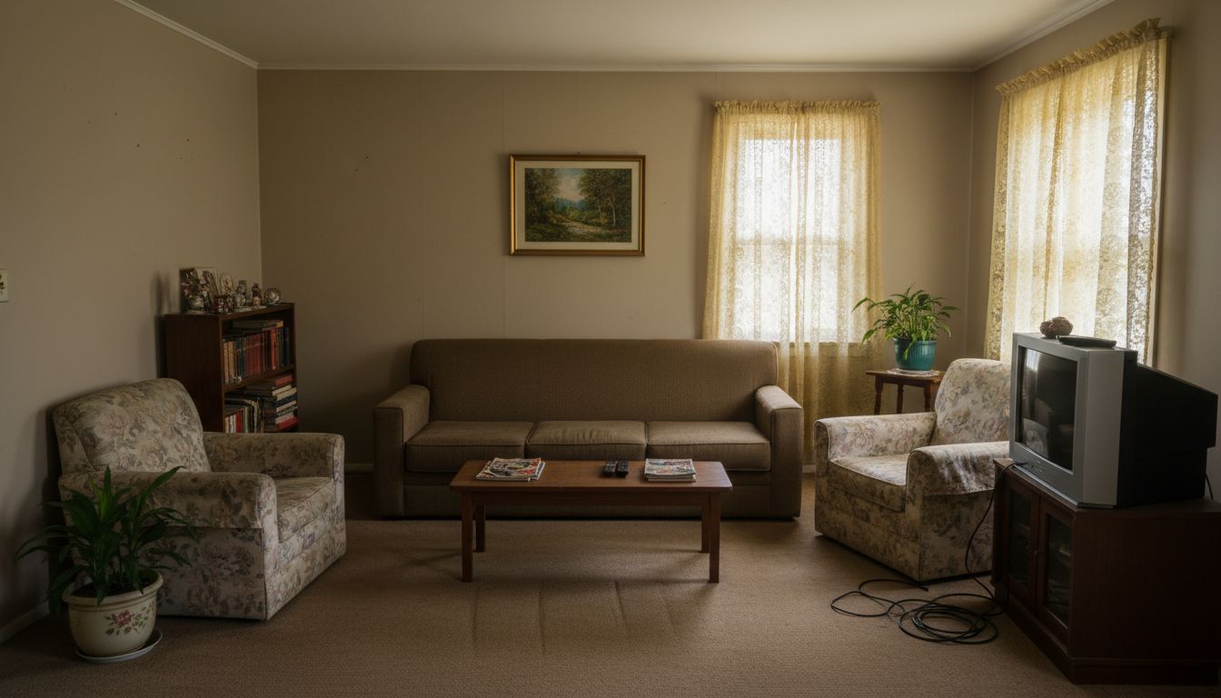 Before AI room design transformation — Modern Minimalist