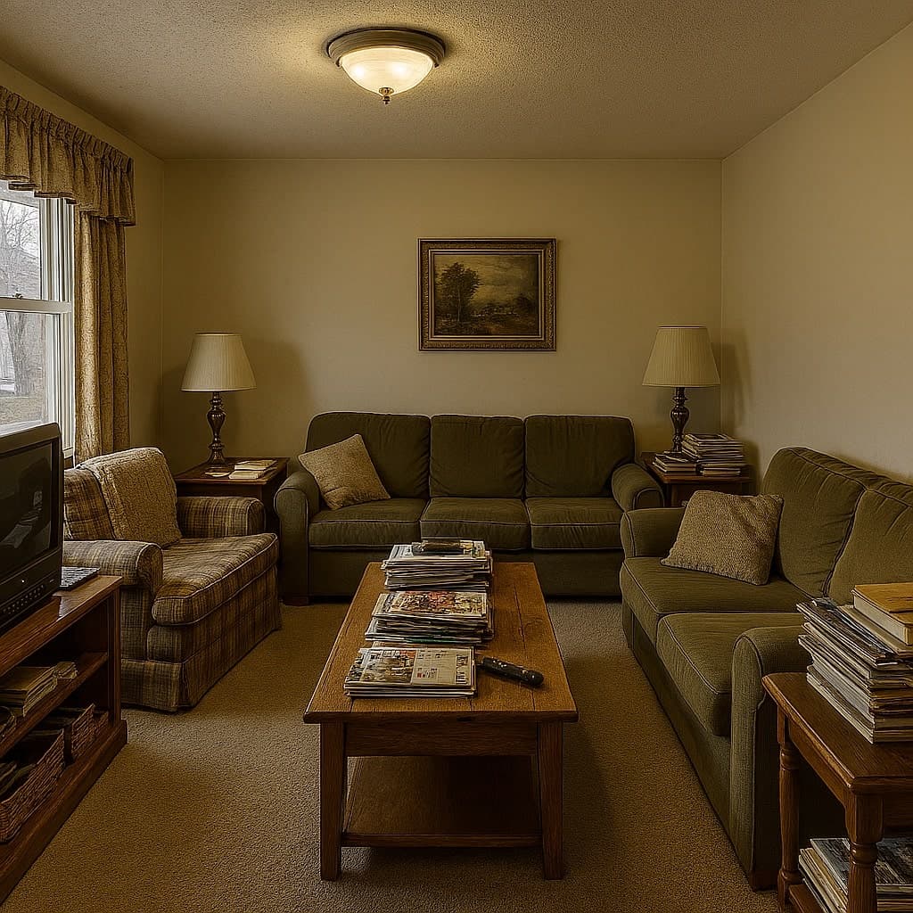 Modern Living Room before