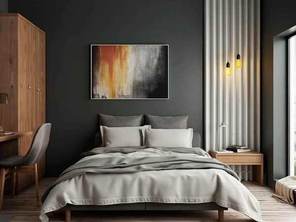 AI room design transformation 2 - before and after interior design using artificial intelligence