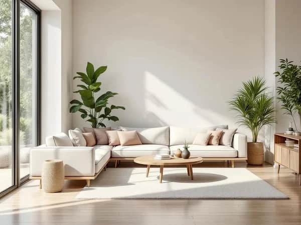 AI room design transformation 3 - before and after interior design using artificial intelligence