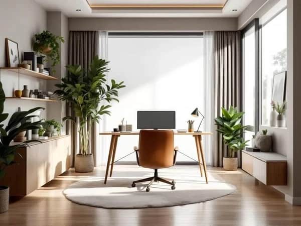 AI room design transformation 4 - before and after interior design using artificial intelligence