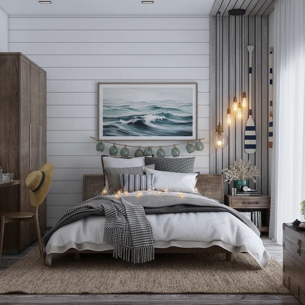 Coastal interior design style