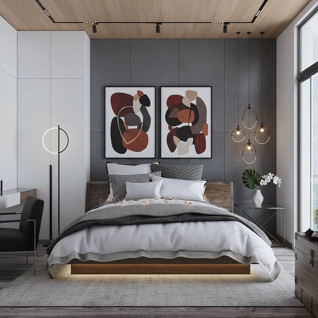 Balanced investment contemporary style