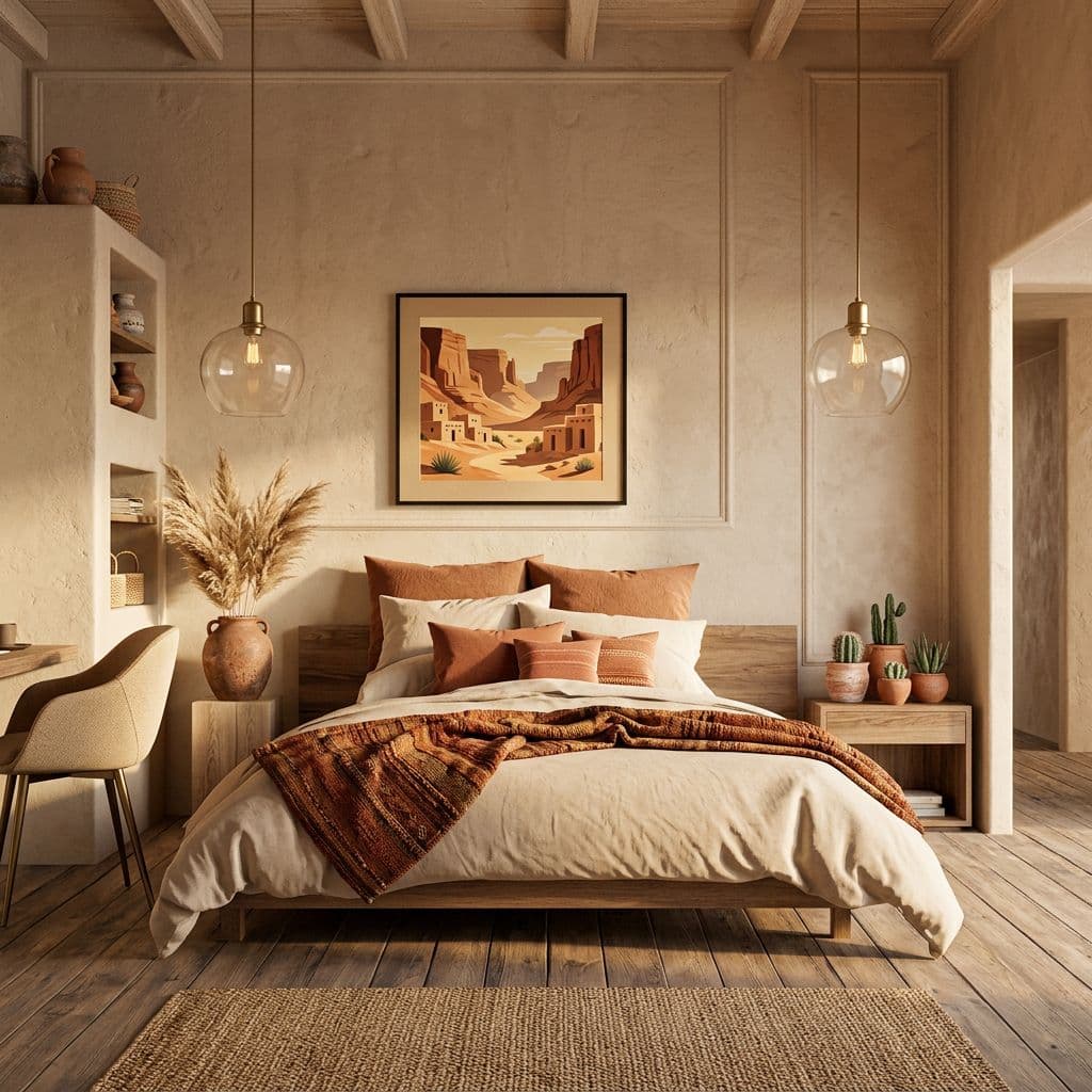 Desert Modern interior design style — preset on Decoratly