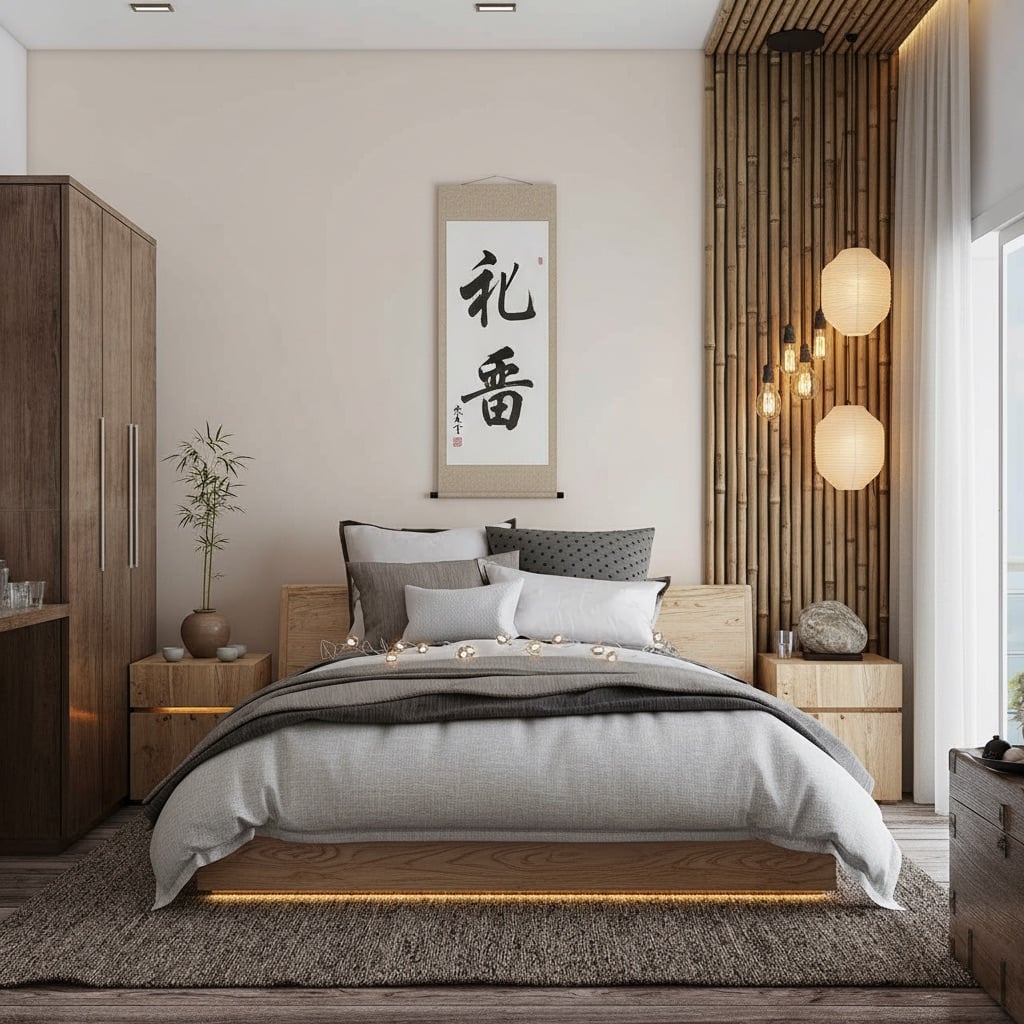 Japanese Zen interior design style