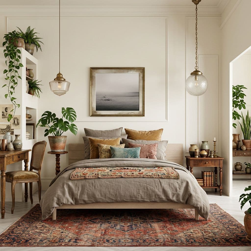 Vintage Eclectic interior design style — preset on Decoratly