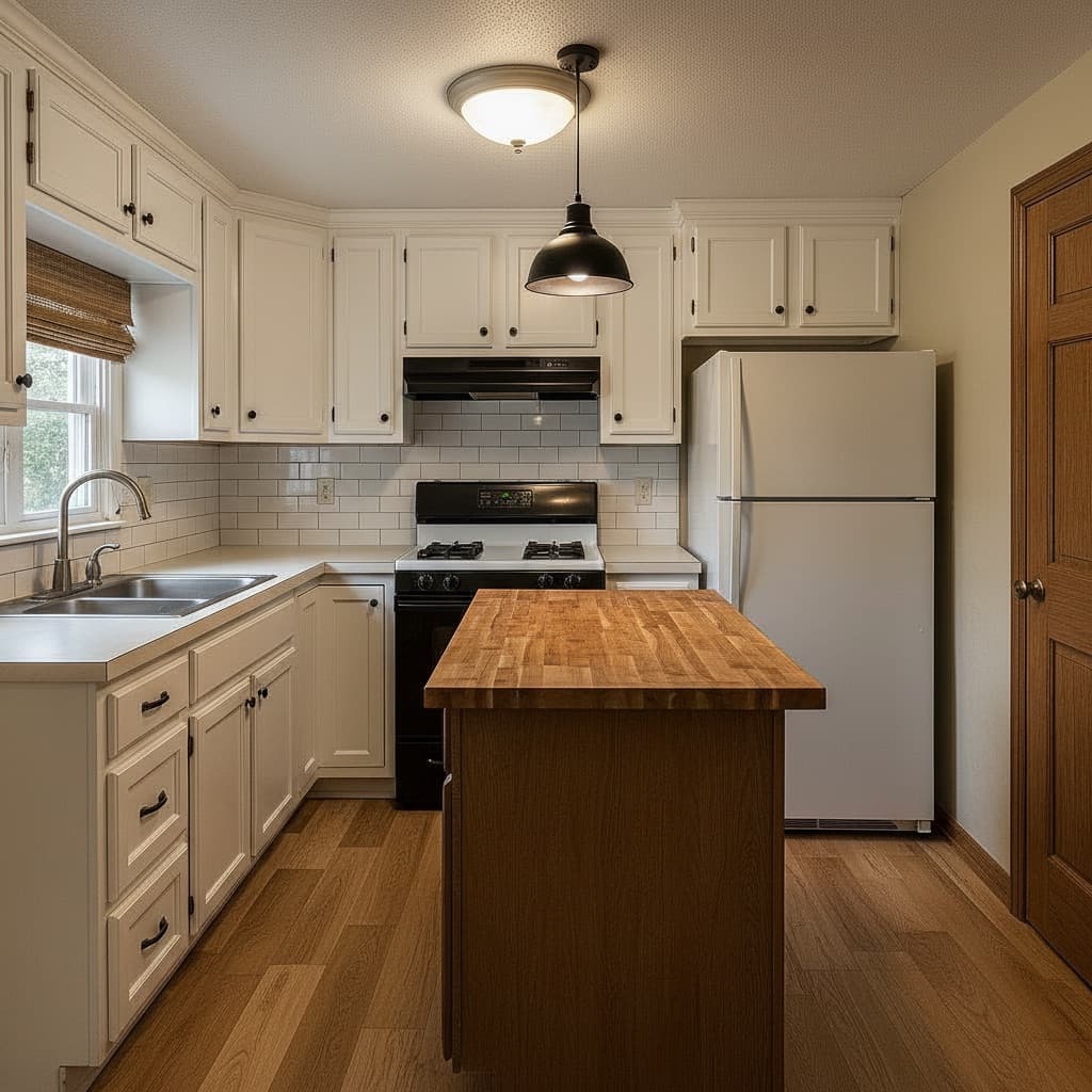 After Kitchen visualization - Contemporary