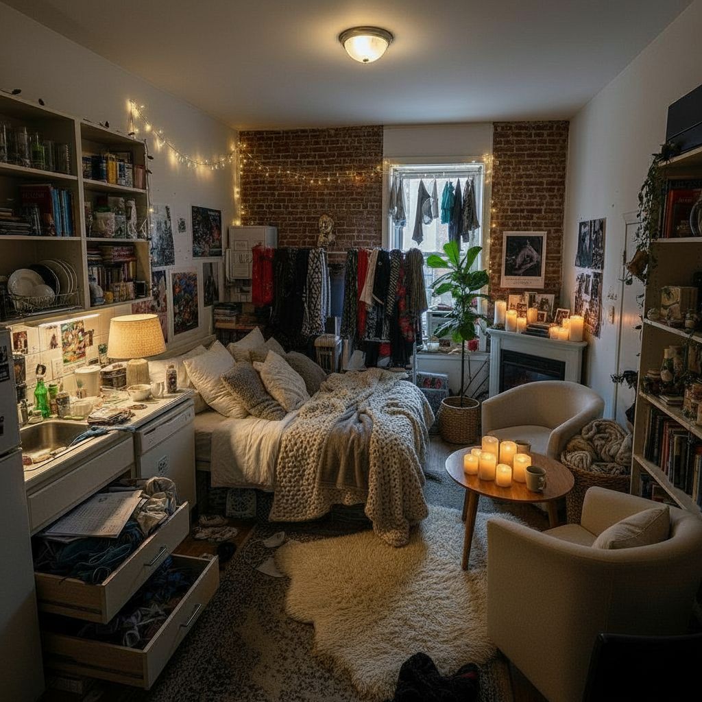 After transformation - Tiny Apartment, Big Dreams 🏙️