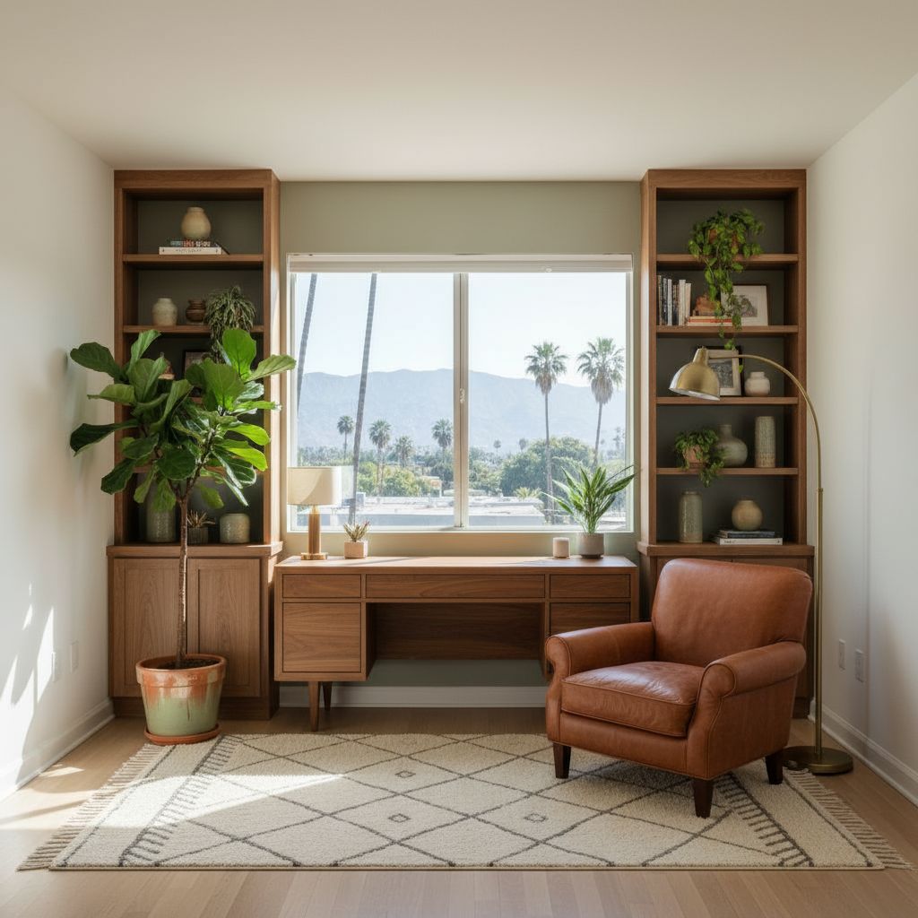 After transformation - Home Office Productivity Design