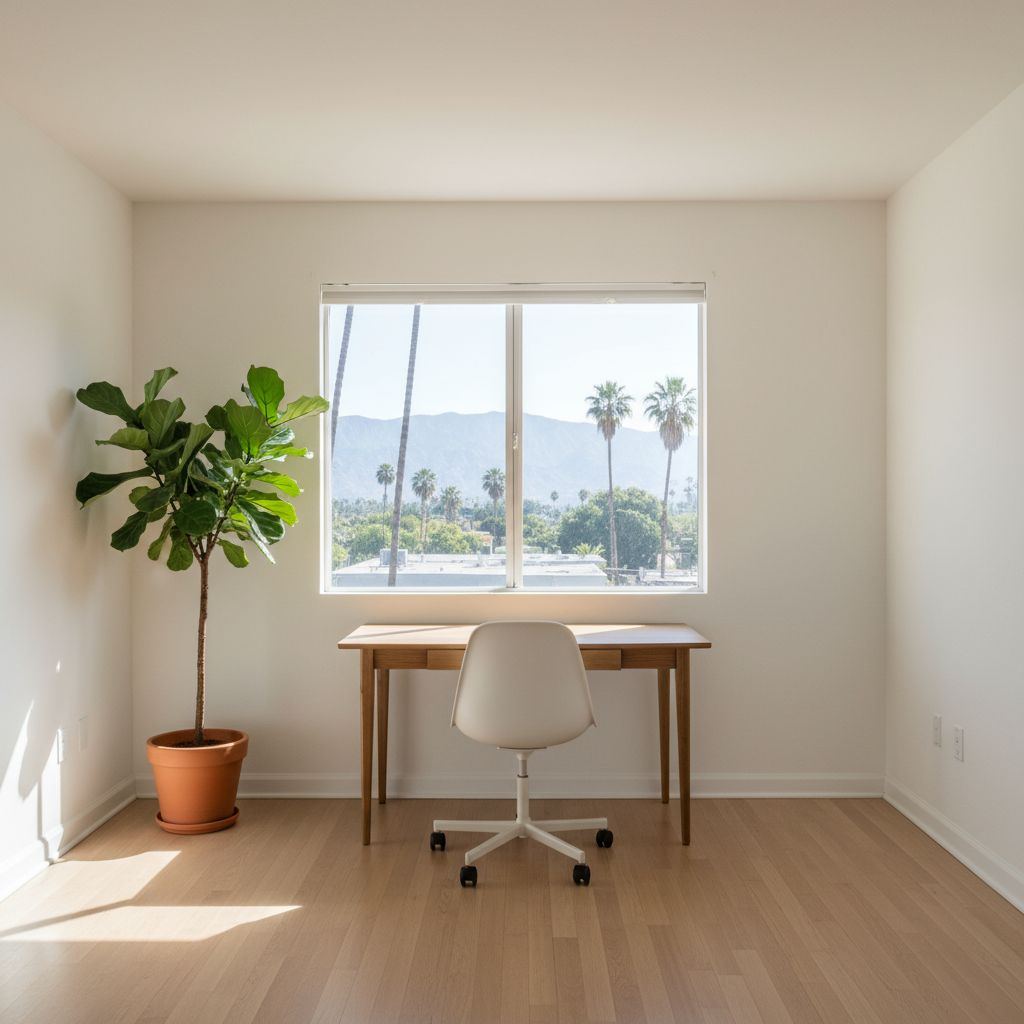 Before transformation - Home Office Productivity Design