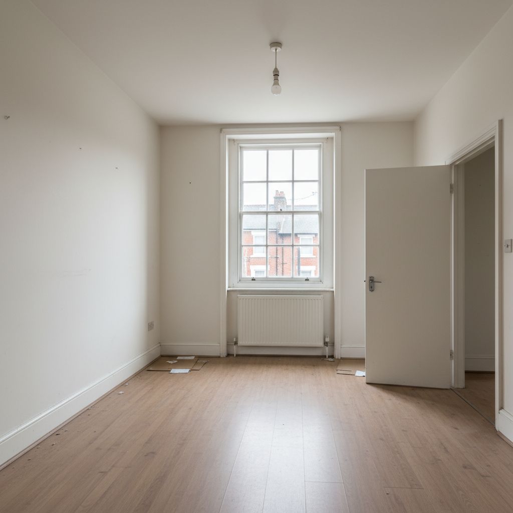 Before transformation - Small Bedroom Space Optimization