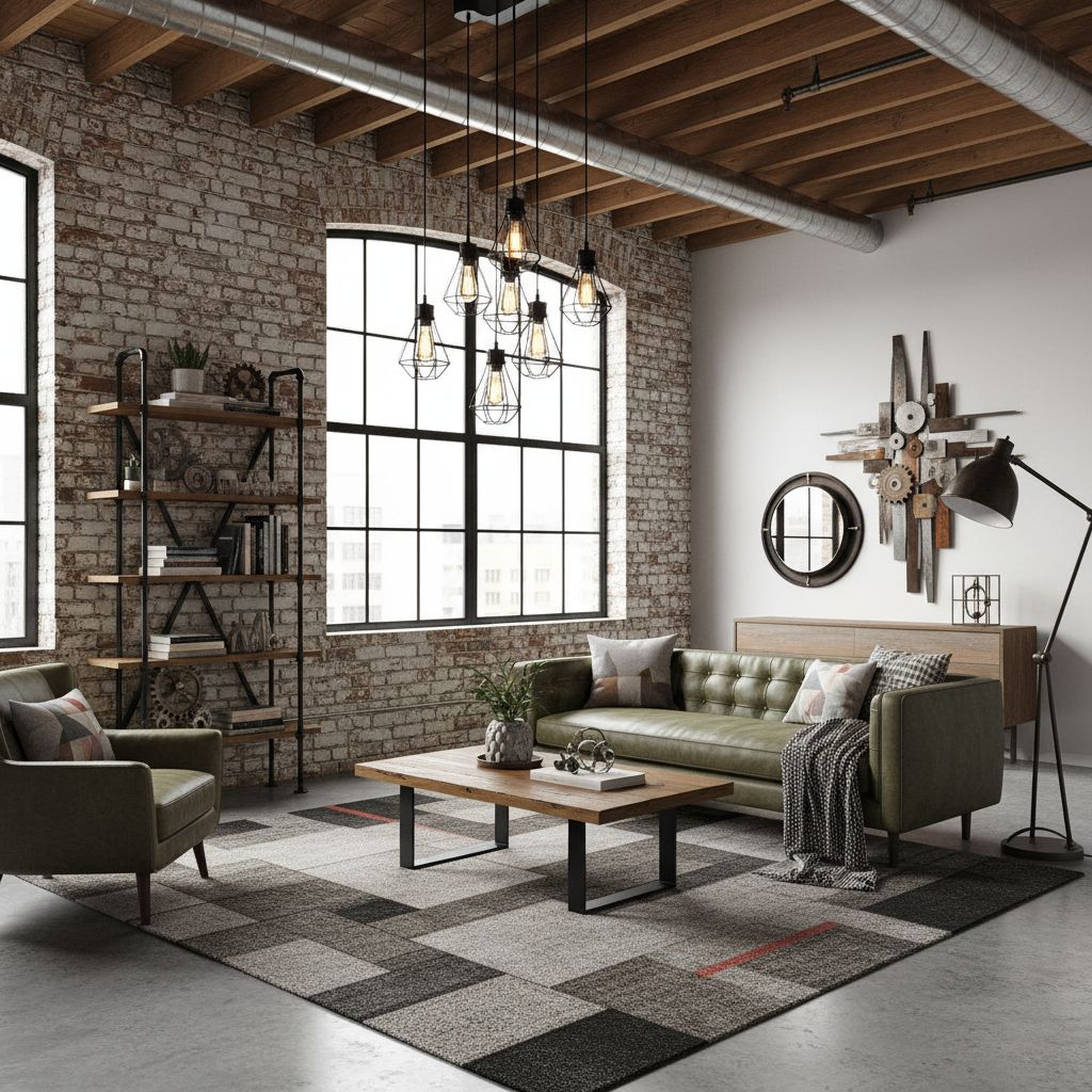 Industrial Chic room design