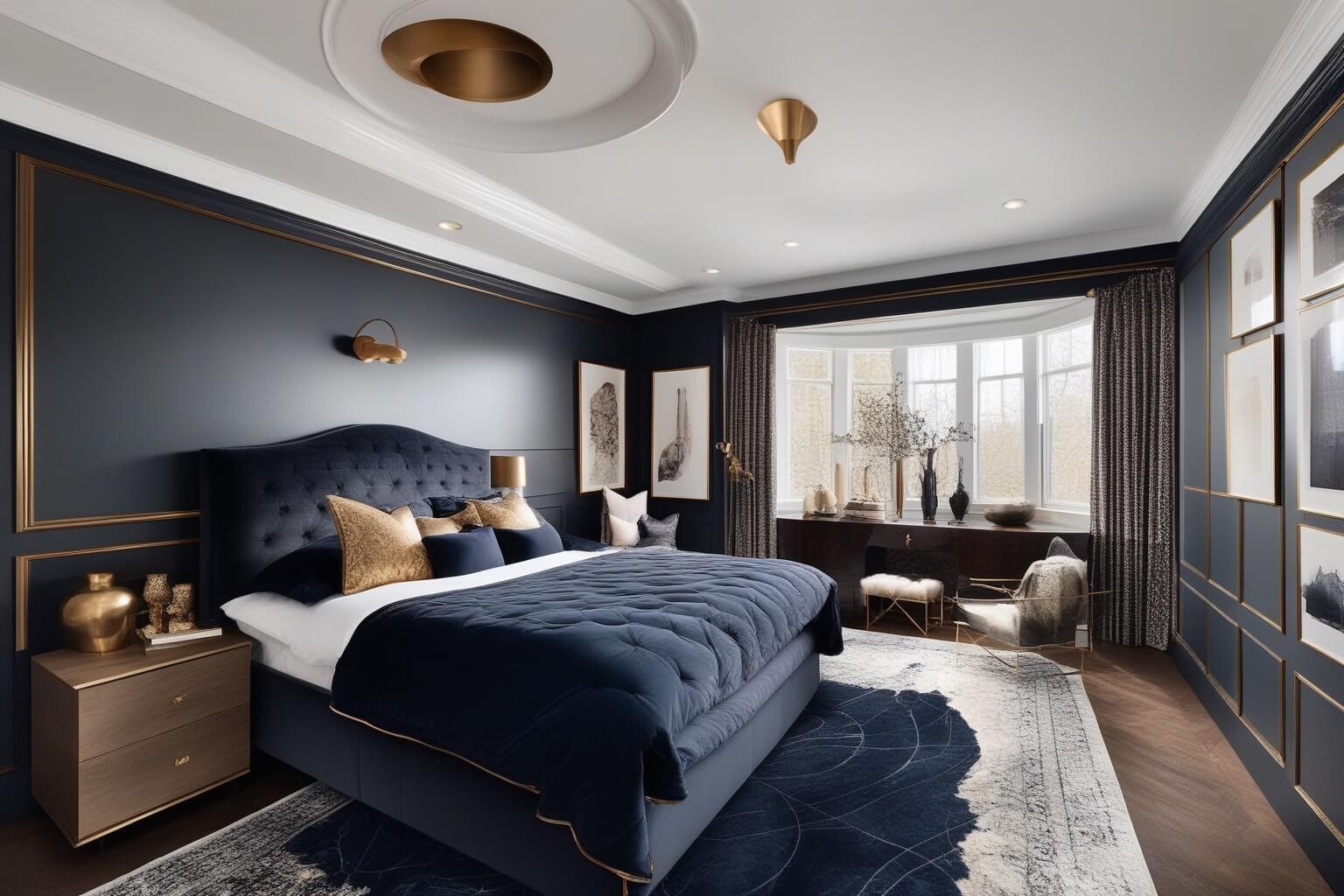 Room redesigned with makeover mode